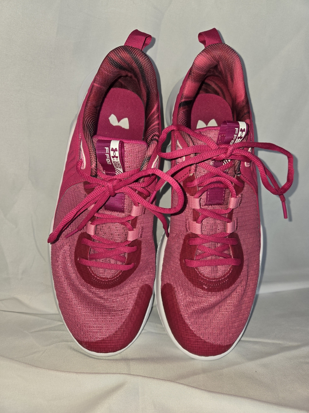 Under Armour Flow FUTR X 2 Pink Edge Basketball Shoes  Size 10.5 Men / 12 Women